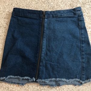 Wild fable jean skirt